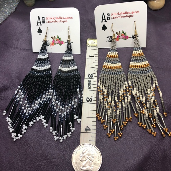 Fashion Jewelry Jewelry - 🍺 Sale Beaded Navajo Fashion Jewelry Earrings